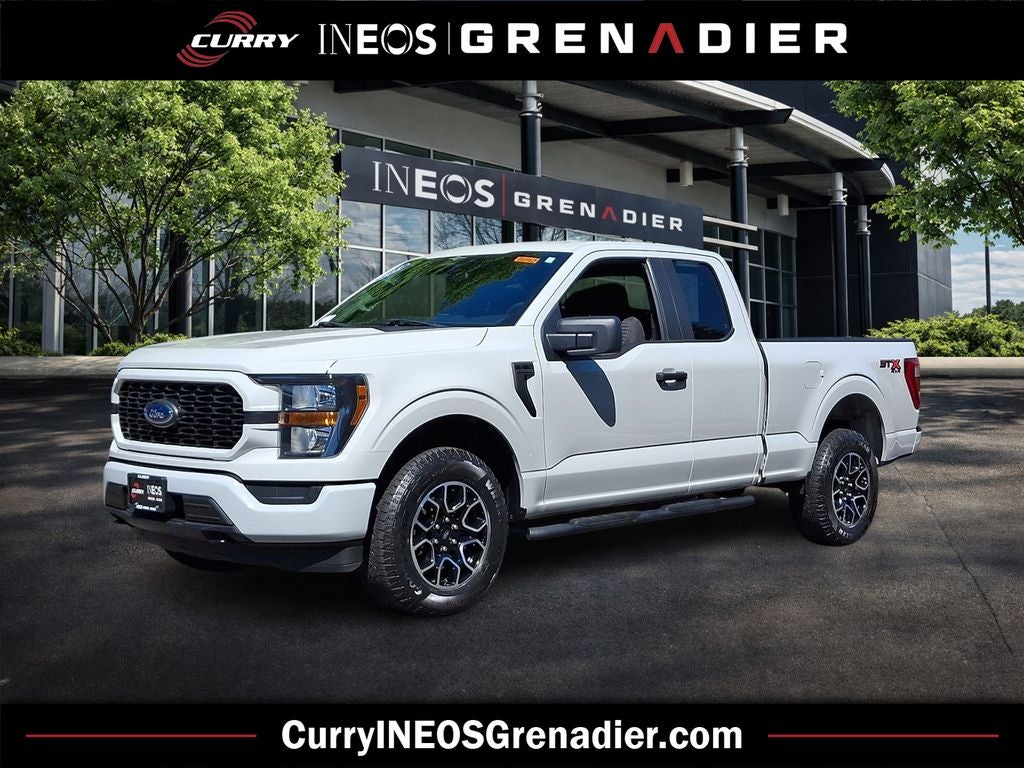 2023 Ford F-150 XL in Avalanche — front three-quarter view