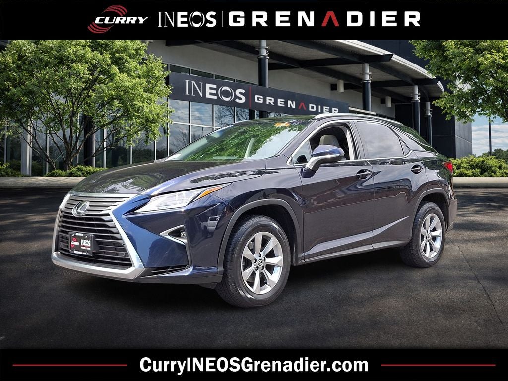 2019 Lexus RX 350 in Mica — front three-quarter view