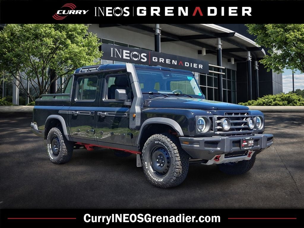 2026 INEOS Grenadier Quartermaster Trialmaster Edition in Black — front three-quarter view